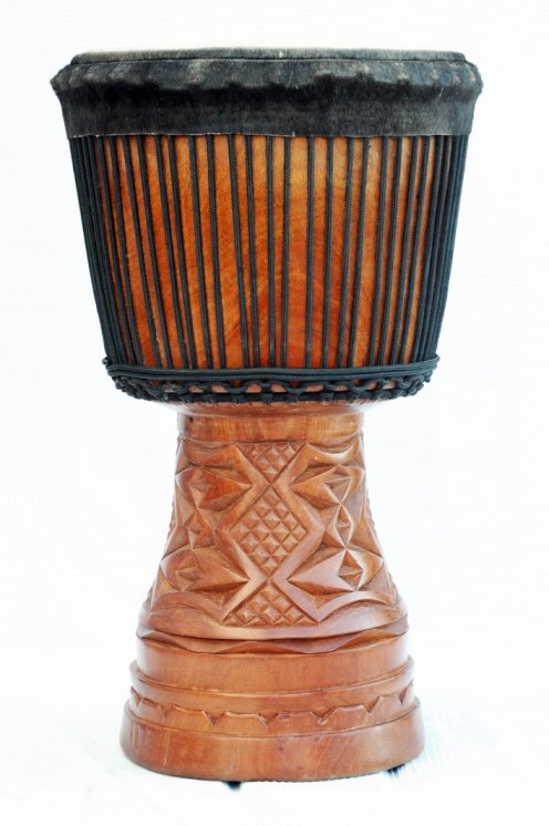 top Djembe aus Guinea - Große Profi Djembe Trommel