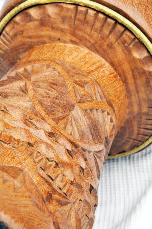 Djembe Korpus aus Guinea - Oberklasse Djembe Trommel