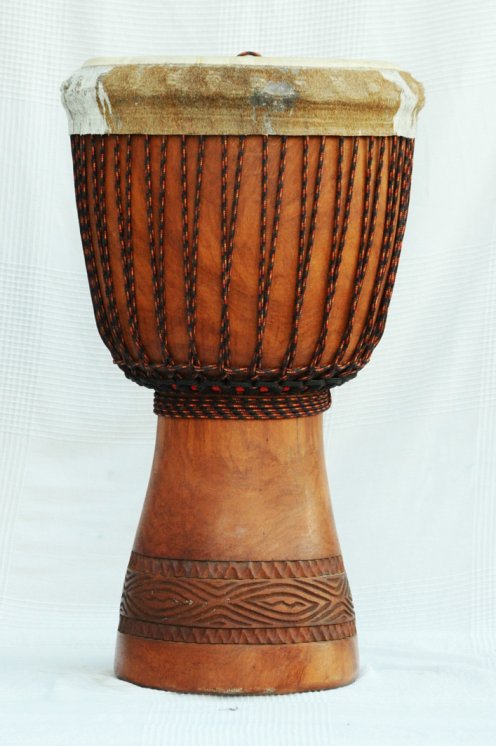 Premium Djembe aus Mali - Lenke Große Oberklasse Djembe