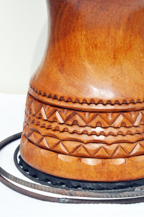 Lenke Djembe Korpus aus Guinea - Oberklasse Djembe