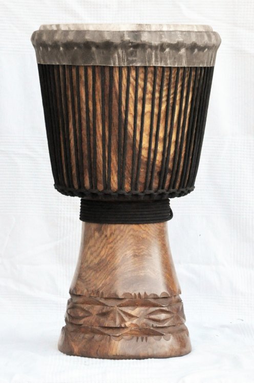 Palisander (Gueni) Djembe aus Guinea - Hohe Qualität Djembe