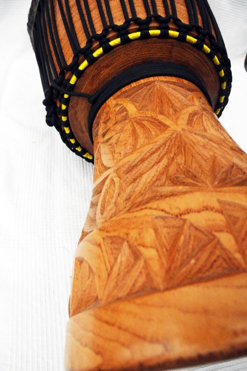Djembe Korpus aus Guinea - Oberklasse Djembe Trommel