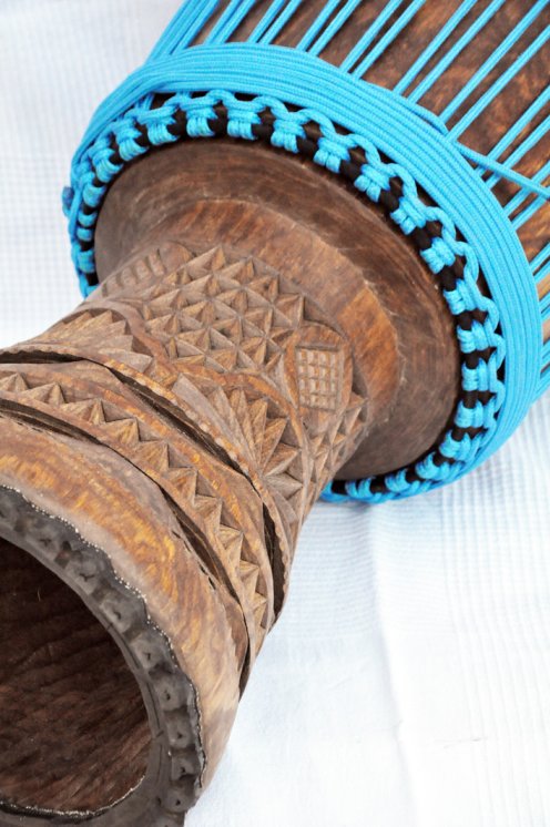 Palisander (Gueni) Djembe aus Guinea - Oberklasse Djembe