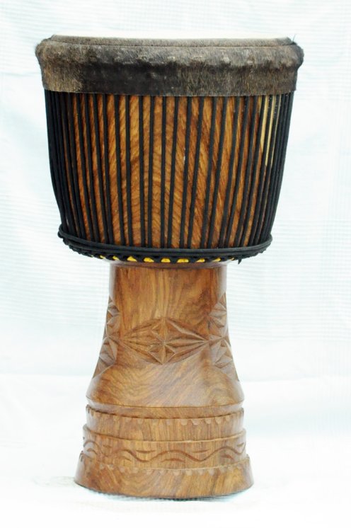 Große Djembe aus Guinea - Oberklasse Djembe Trommel