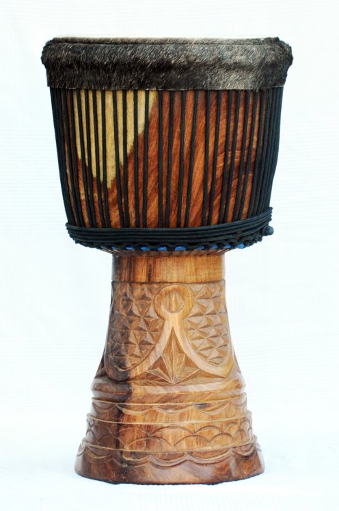 top Djembe aus Guinea - Große Profi Djembe Trommel