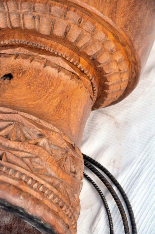 Lenke Djembe Korpus aus Guinea - Oberklasse Djembe