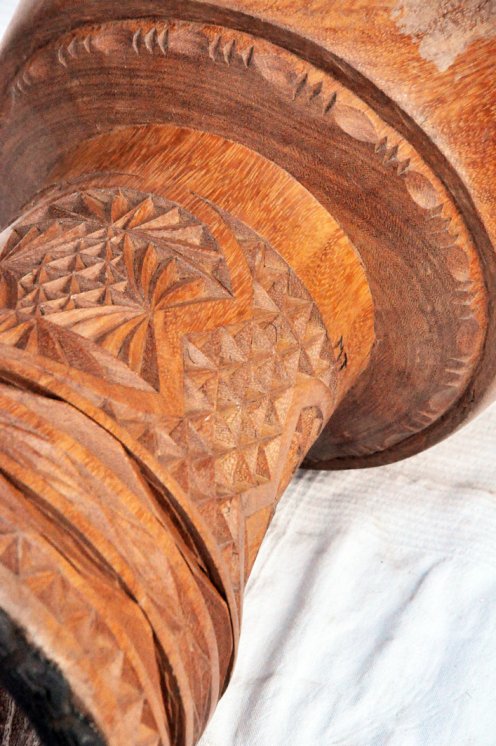 Lenke Djembe Korpus aus Guinea - Oberklasse Djembe