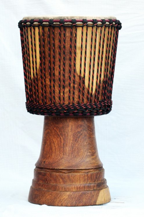 Profi Djembe kaufen - Große Rosenholz Djembe Trommel aus Mali