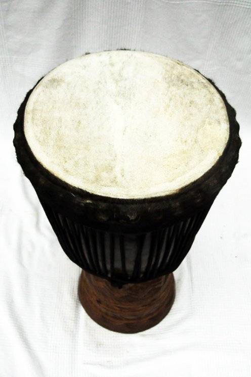 Große Djembe aus Guinea - Oberklasse Djembe Trommel