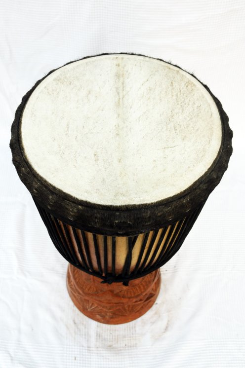 top Djembe aus Guinea - Große Profi Djembe Trommel