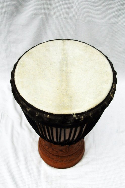 Große Djembe aus Guinea - Oberklasse Djembe Trommel