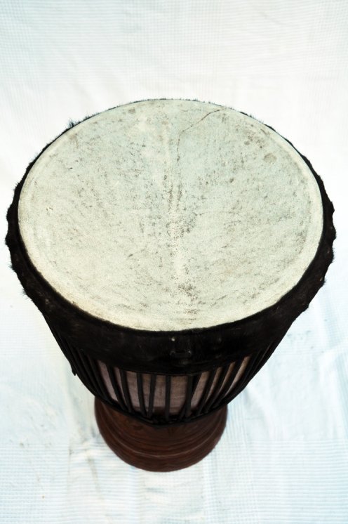 top Djembe aus Guinea - Große Profi Djembe Trommel