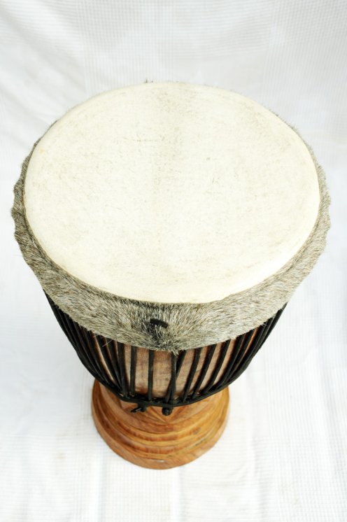 Große Djembe aus Guinea - Oberklasse Djembe Trommel