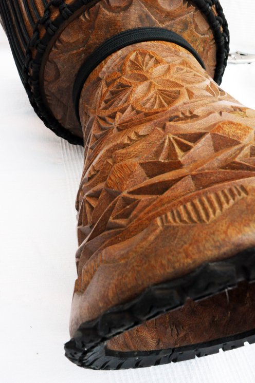 Große Djembe aus Guinea - Oberklasse Djembe Trommel