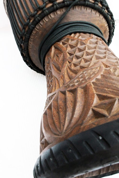 Große Djembe aus Guinea - Oberklasse Djembe Trommel