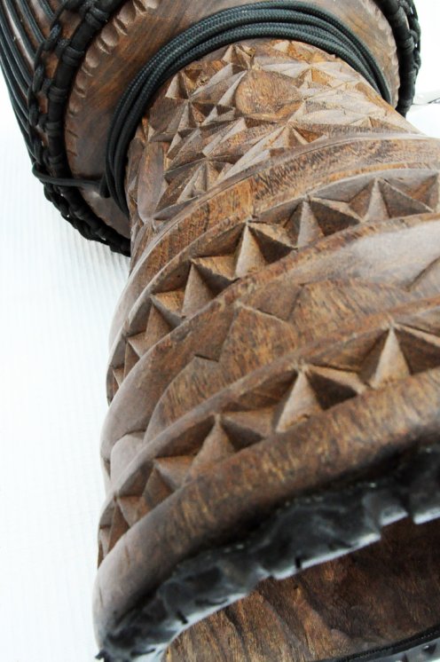 Große Djembe aus Guinea - Oberklasse Djembe Trommel