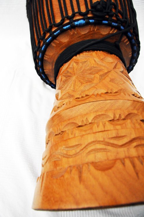 Große Djembe aus Guinea - Oberklasse Djembe Trommel