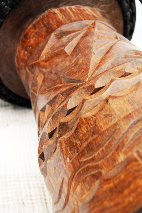 Große Djembe aus Guinea - Oberklasse Djembe Trommel