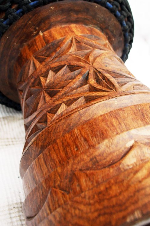 Große Djembe aus Guinea - Oberklasse Djembe Trommel