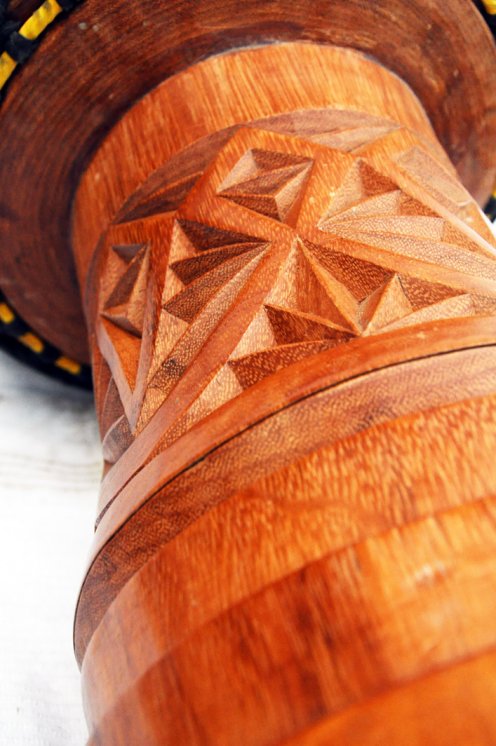 Große Djembe aus Guinea - Oberklasse Djembe Trommel