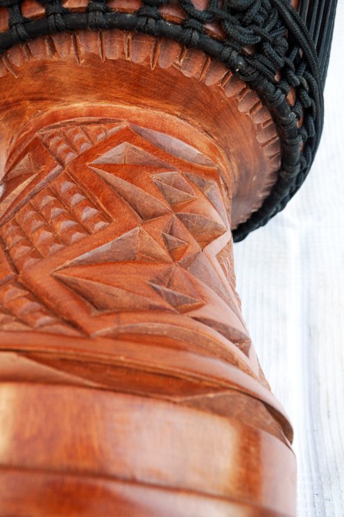 top Djembe aus Guinea - Große Profi Djembe Trommel