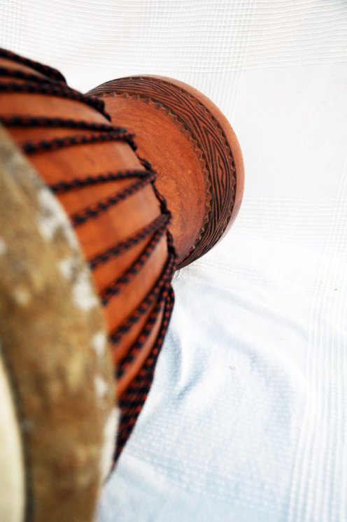 Premium Djembe aus Mali - Lenke Große Oberklasse Djembe