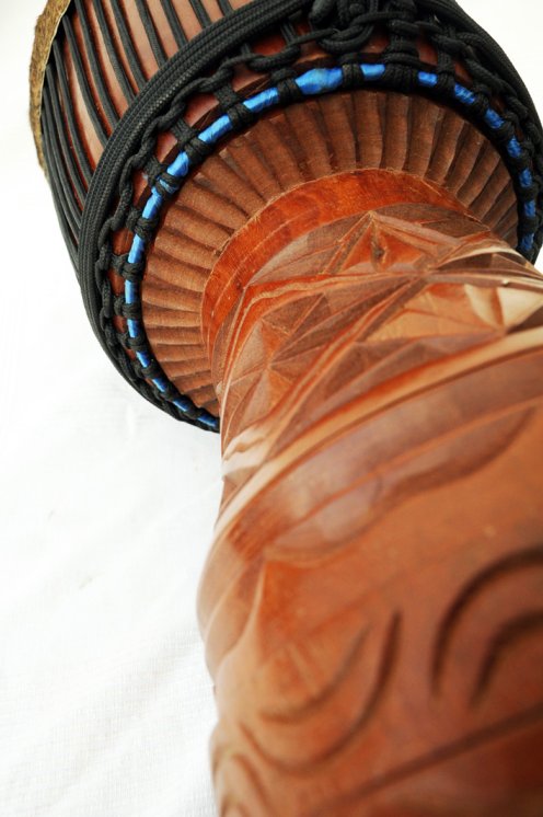 Große Djembe aus Guinea - Oberklasse Djembe Trommel