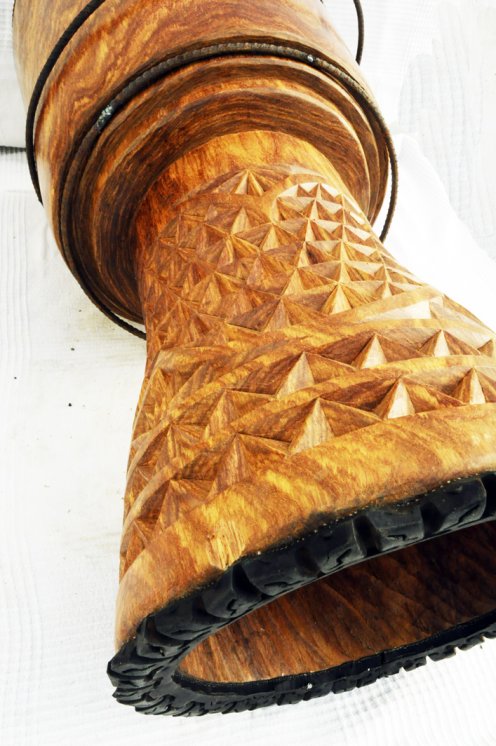 Djembe Korpus aus Guinea - Oberklasse Djembe Trommel