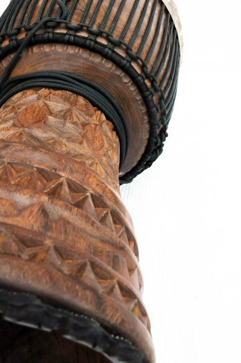Große Djembe aus Guinea - Oberklasse Djembe Trommel