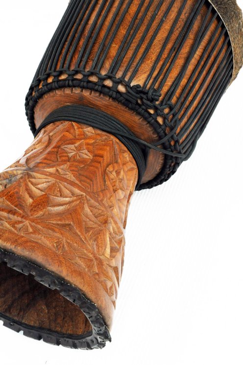 Große Djembe aus Guinea - Oberklasse Djembe Trommel