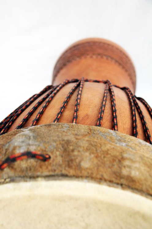 Premium Djembe aus Mali - Lenke Große Oberklasse Djembe