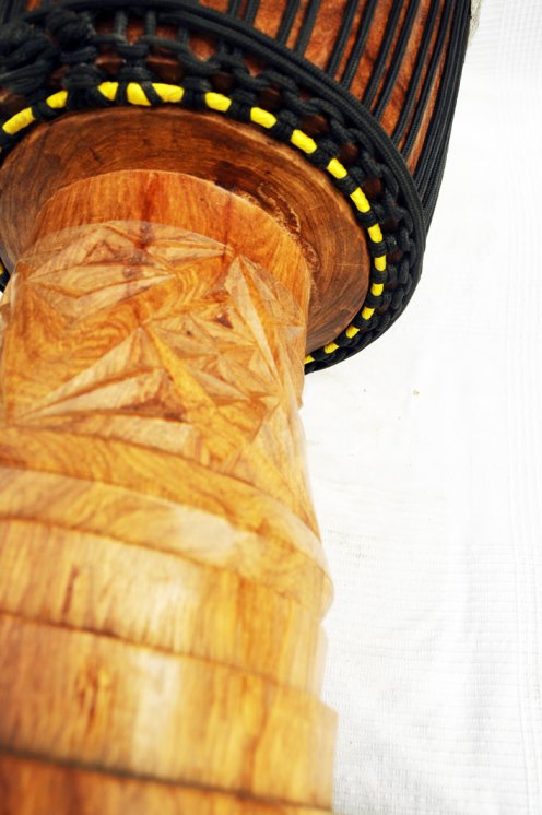 Große Djembe aus Guinea - Oberklasse Djembe Trommel