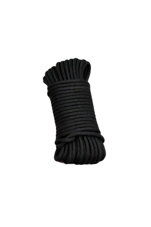 Tau Ø4 mm schwarz für Djembe Trommel