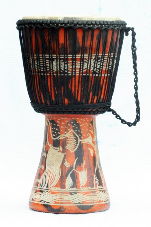 Günstige Djembe kaufen - Große billige Djembe Trommel aus Ghana