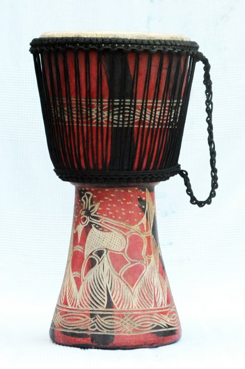 Günstige Djembe kaufen - Große billige Djembe Trommel aus Ghana