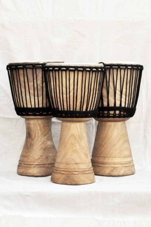 Djembe Großhandel - Große Djembe Trommel aus Mali