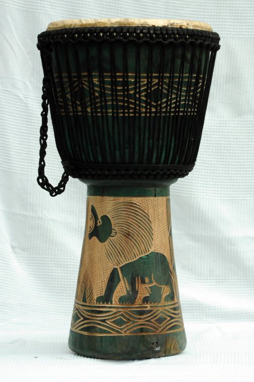 Günstige Djembe kaufen - Große billige Djembe Trommel aus Ghana
