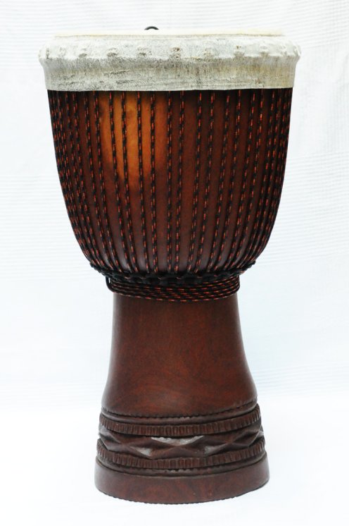 Große Top Guinea Djembe Mahagoni: guineische Djembe kaufen (Acajou, Djala)