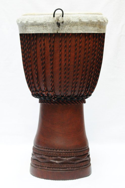 Große Top Guinea Djembe Mahagoni: guineische Djembe kaufen (Acajou, Djala)