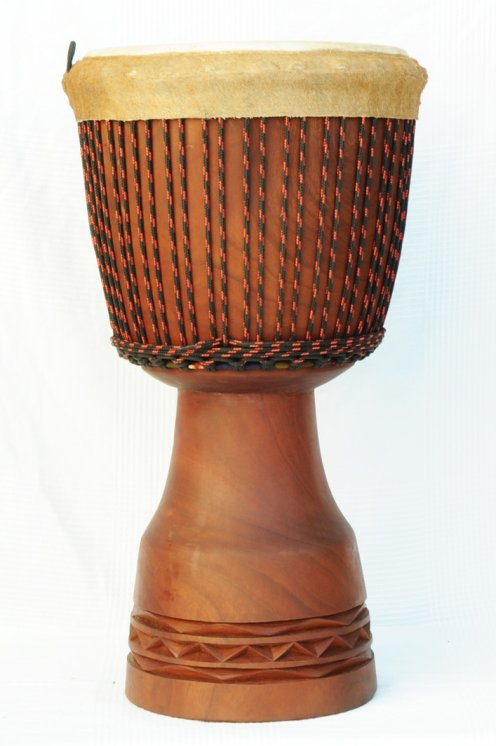 Große Top Guinea Djembe Mahagoni: guineische Djembe kaufen (Acajou, Djala)