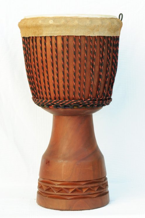 Große Top Guinea Djembe Mahagoni: guineische Djembe kaufen (Acajou, Djala)