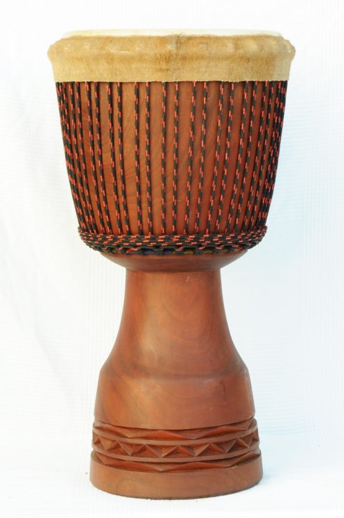 Große Top Guinea Djembe Mahagoni: guineische Djembe kaufen (Acajou, Djala)