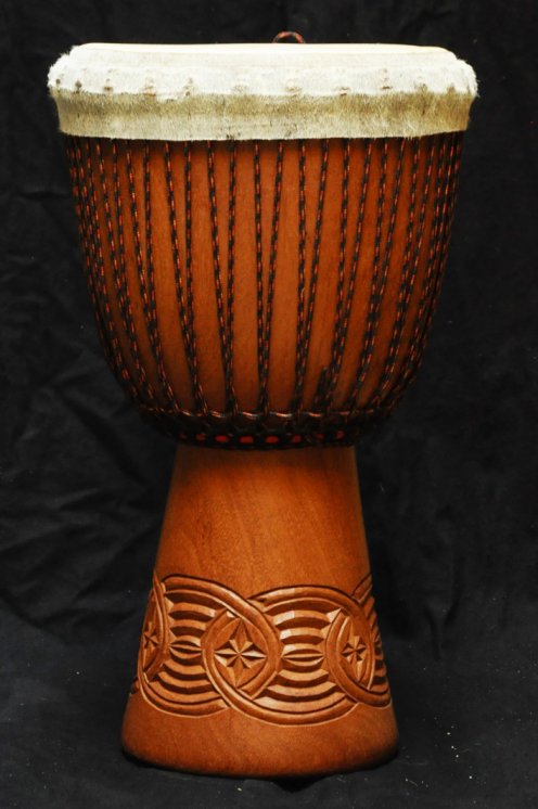 Djembé Guinée en linké (grand) en vente : acheter un djembe guinéen en lingué (grand)