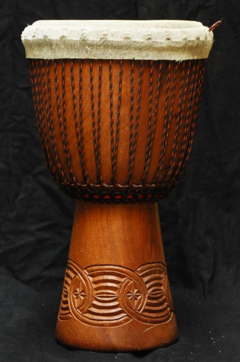 Djembé Guinée en linké (grand) en vente : acheter un djembe guinéen en lingué (grand)