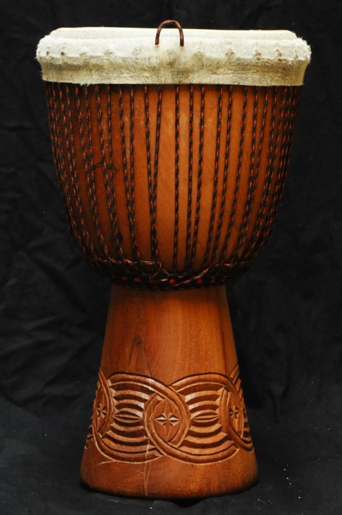 Djembé Guinée en linké (grand) en vente : acheter un djembe guinéen en lingué (grand)