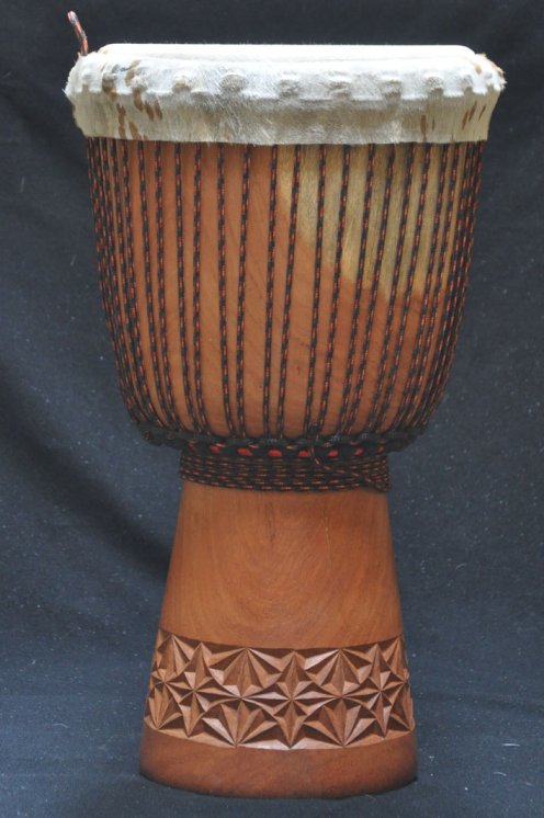 Djembé Guinée en linké (grand) en vente : acheter un djembe guinéen en lingué (grand)