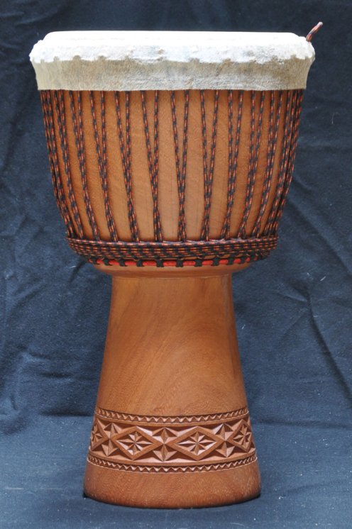 Djembé Guinée en linké (grand) en vente : acheter un djembe guinéen en lingué (grand)