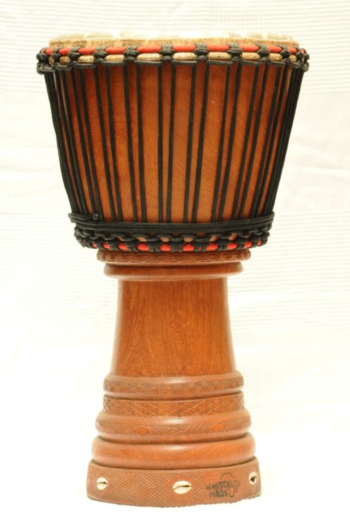 Grand djembé Mali Top en linké : djembe malien en lingué