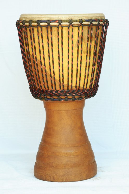 Profi Djembe kaufen - Große Buschmango Djembe Trommel aus Mali