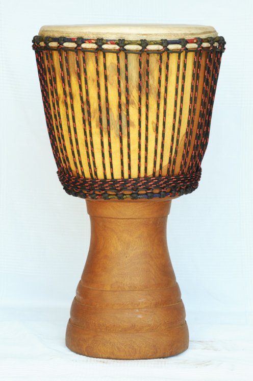 Profi Djembe kaufen - Große Buschmango Djembe Trommel aus Mali